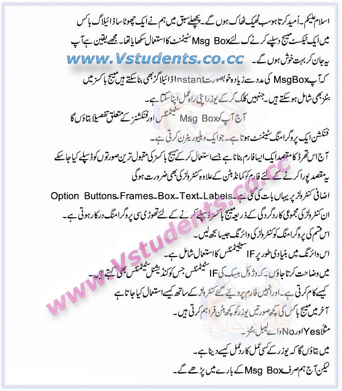 Tutorial in urdu