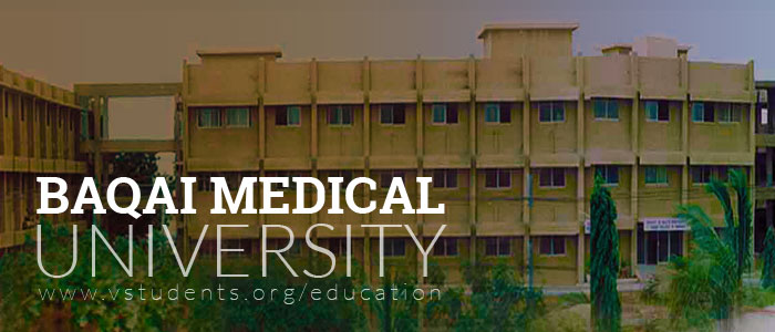 Baqai Medical University Karachi Admissions 2024