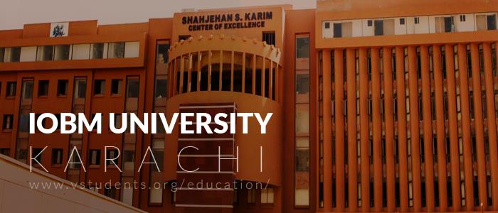 IoBM Karachi Admissions 2024