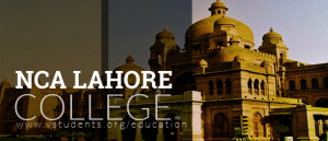 NCA College Lahore Admissions 2019